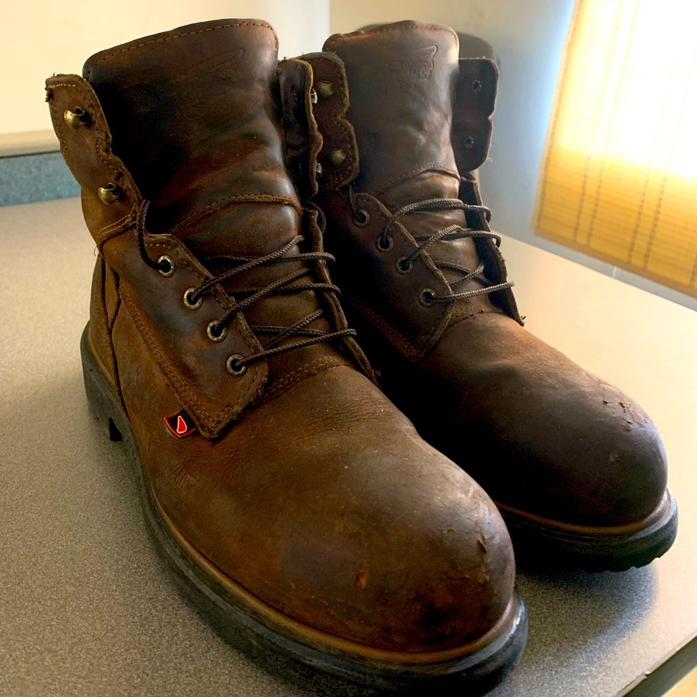 Size 12, Red Wing Dynaforce boots